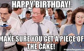 Image result for Office Meme Birthday Cake