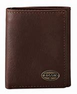 Image result for Leather Wallet Zipper Fossil