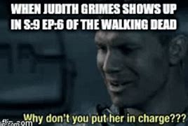 Image result for Walking Dead Meme Judith