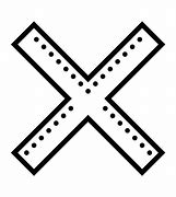 Image result for X Shape Printable