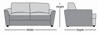 Image result for Height Width Depth Chart