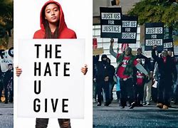 Image result for Just Us for Justice the Hate U Give