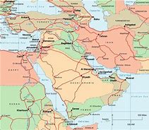 Image result for Middle East Political Map Cities