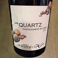 Image result for Clos Caillou Chateauneuf Pape Caillou Quartz