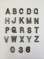 Image result for 1 Inch Metal Letters