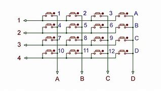Image result for Schematic Diagram of Keypad