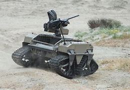 Image result for Machine Gun Robot