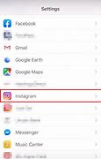 Image result for Instagram Settings iPhone