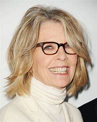 Image result for Short Hair for Over 50 with Glasses