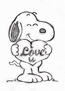 Image result for Snoopy Sketch