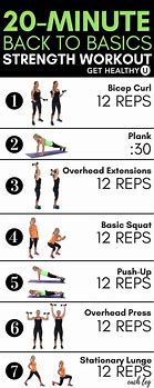 Image result for Strength Training Workout Plan