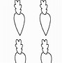Image result for Carrot Outline Printable