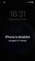Image result for iPhone Is Disabled Try Again Next Month