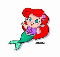 Image result for Baby Little Mermaid