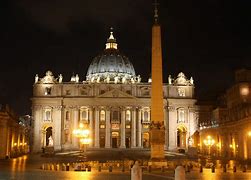 Image result for Vatican City at Night
