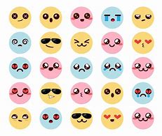 Image result for Cute Kawaii Happy Emoji