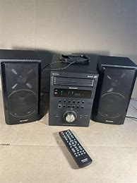 Image result for Sharp 5 CD Changer Stereo System