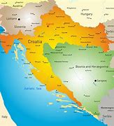 Image result for Cartina Croazia