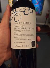 Image result for Thirty Bench Chardonnay Small Lot Thirty Bench