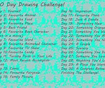 Image result for 10 Day Drawing Challenge