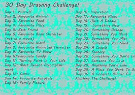 Image result for 30-Day Character Drawing Challenge
