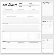 Image result for Examples of Laboratory Notebook