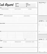 Image result for Electronic Lab Notebook Template