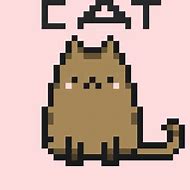 Image result for Cat Meme Pixel Art