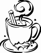 Image result for Cocoa Clip Art Black and White