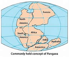 Image result for Pangea Continental Drift