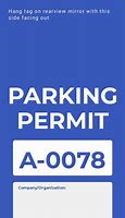 Image result for Parking Permit Template Free Disclaimer