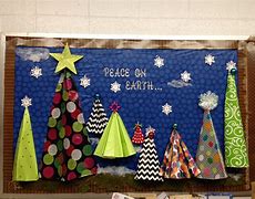 Image result for Christmas Decorations for Bulletin Board