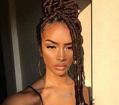 Image result for Faux Locs Styles