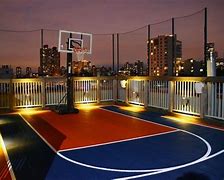 Image result for Schools Rooftop Basketball Court