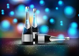 Image result for Black Champagne Bottle