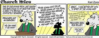 Image result for Church Mice Comic Strip