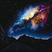Image result for Milky Way Pixel Art