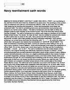 Image result for Navy Reenlistment Oath
