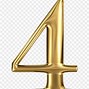 Image result for Transparent Gold Number 7