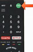 Image result for Power Button On Sony Bravia TV