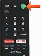 Image result for Sony Remote Display Button