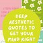 Image result for Calm Aesthetic Quotes