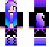 Image result for Cute Galaxy Wolf Girl Minecraft Skin