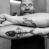 Image result for Fishing Hook Tattoo Designs