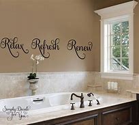 Image result for Bathroom Wall Decor Stickers