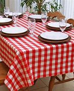 Image result for Red Picnic Tablecloth