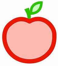 Image result for Red Apple Outline