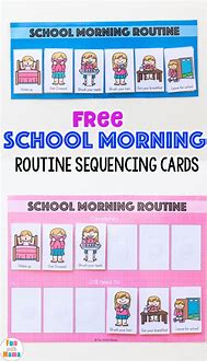 Image result for First Day of School Morning Routine