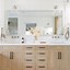 Image result for Light Wood Bathroom Cabinets