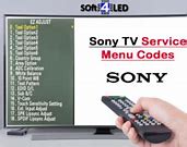 Image result for Old Sony TV Menu